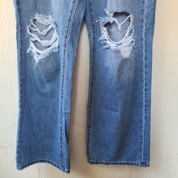 Aeropostale Skater Distressed Jeans Size 14 - Picture 3 of 13